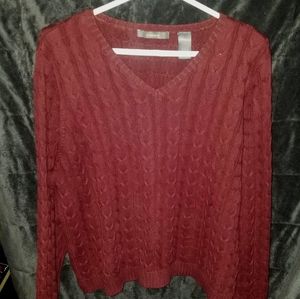Liz Claiborne V-neck Sweater